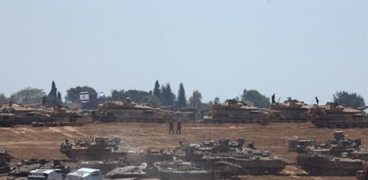 militares en Gaza