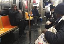 mujeres en trenes de Nueva York1.