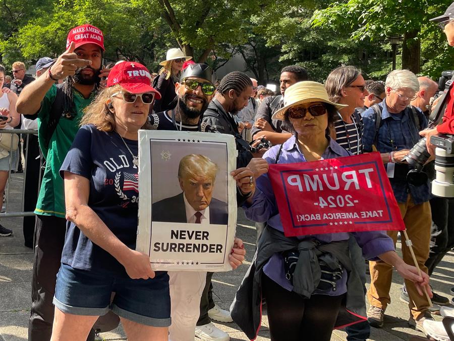 reacciones al final del juicio de Trump (2)