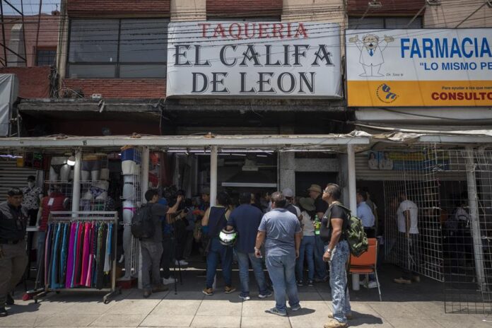 taquería El Califa de León, este viernes en la Ciudad de México (1)