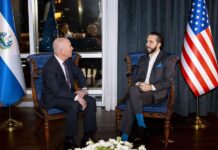 Estados Unidos reafirma a Bukele "su dedicación" para apoyar el crecimiento de El Salvador