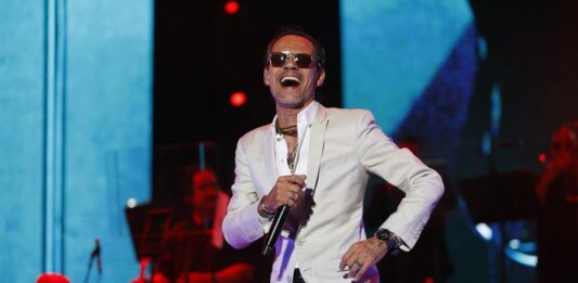 El cantante Marc Anthony