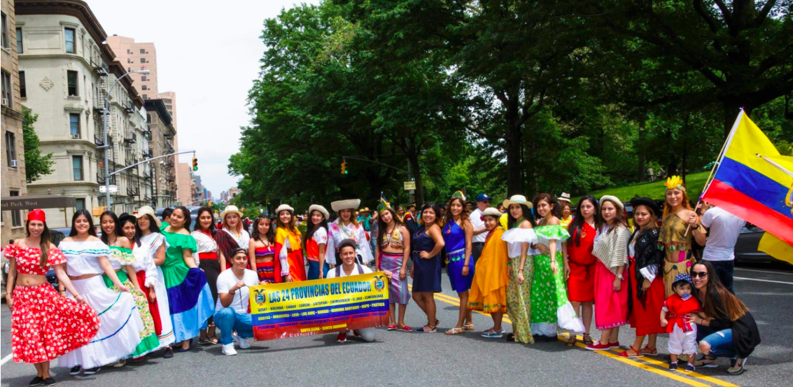 DESFILE ECUATORIANO MANHATTAN