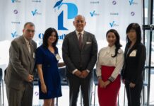 Frank Garcia (Chairman of the National Association of Latinos State Chambers), Jenniffer Firpo (Founder & CEO of JVsion Advertising and One Pathway), Jose Minaya (CEO of Nuveen), Vanessa Blanco (Head of Cap Table Sales at JPMorgan) and Shizuyo Kakigi- Perez (CAMS, Director - JCB KYC Team at MUFG).