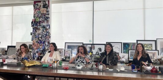 La diseñadora de moda, Diane Von Furstenberg