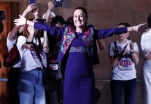 La oficialista Claudia Sheinbaum