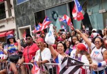 Miles de banderas boricuas y música latina inundaron este domingo el centro de Nueva York durante su Desfile Nacional Puertorriqueño