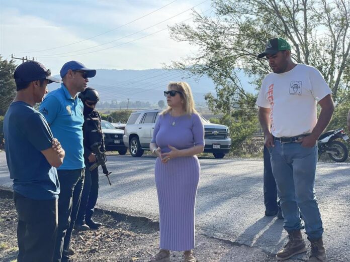 la alcaldesa del municipio de Cotija, Yolanda Sánchez Figueroa