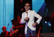 El cantante Marc Anthony
