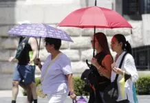 EE.UU. afronta a la vez una "anormal" ola de calor temprana y otra tormenta invernal ola de calor en México