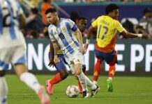 1-0. La campeona retiene el título, sin Messi y con un gol salvador de Lautaro Argentina vs Colombia