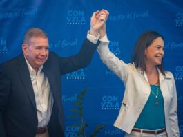 Elon Musk pide apoyo para María Corina Machado para un cambio en Venezuela Edmundo González Urrutia, candidato a la presidencia de Venezuela por la Plataforma Unitaria (PUD), y la líder antichavista María Corina Machada