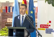 España presenta en Nueva York su candidatura para el Consejo de derechos humanos de la ONU El embajador de España ante las Naciones Unidas, Héctor Gómez