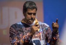 El presidente de Venezuela y candidato a la reelección, Nicolás Maduro