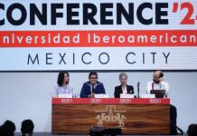 La coordinadora de la maestría en estudios sobre migración Karla Valenzuela