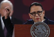 La secretaria de Seguridad y Protección Ciudadana (SSPC), Rosa Icela Rodríguez