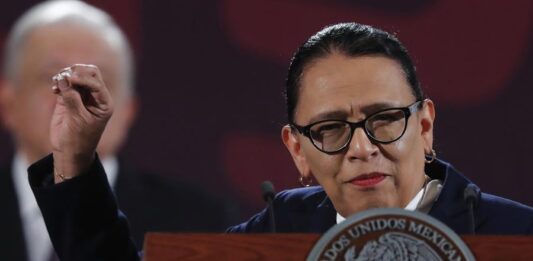 La secretaria de Seguridad y Protección Ciudadana (SSPC), Rosa Icela Rodríguez
