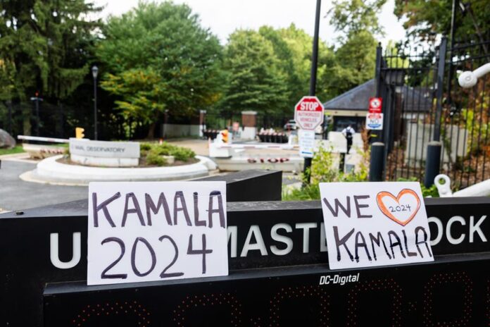 seguidores de Kamala Harris
