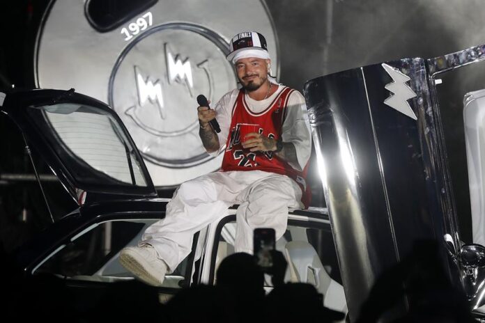El cantante colombiano J Balvin