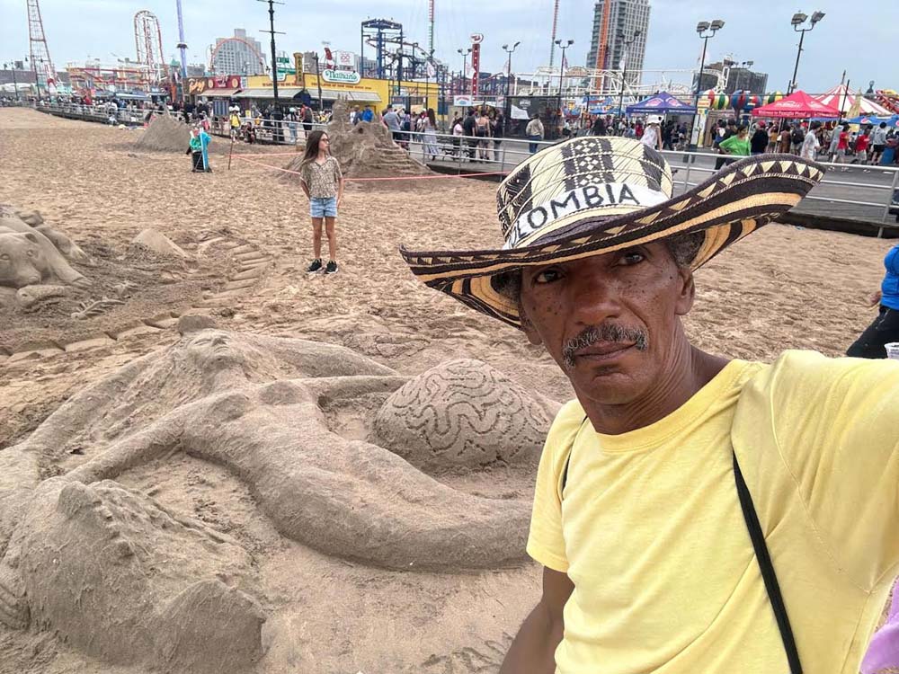 DICKSON ZAMORA GANADOR EN CONEY ISLAND