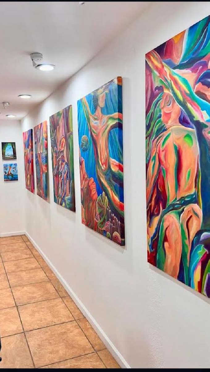 MUESTRA DE DICKSON ZAMORA EN MANHATTAN.
