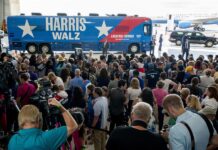 Harris y Walz realizan últimas paradas de campaña