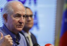 Rueda de prensa del ex alcalde de Caracas y miembro del Comando CON VZLA, Antonio Ledezma