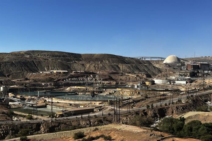 la Mina Buenavista del Cobre en la ciudad de Cananea, estado de Sonora