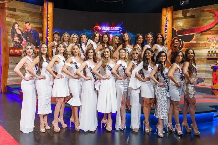 24 finalistas que compiten por el título de Miss Universo Cuba