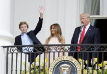 Barron hijo menor de Trump