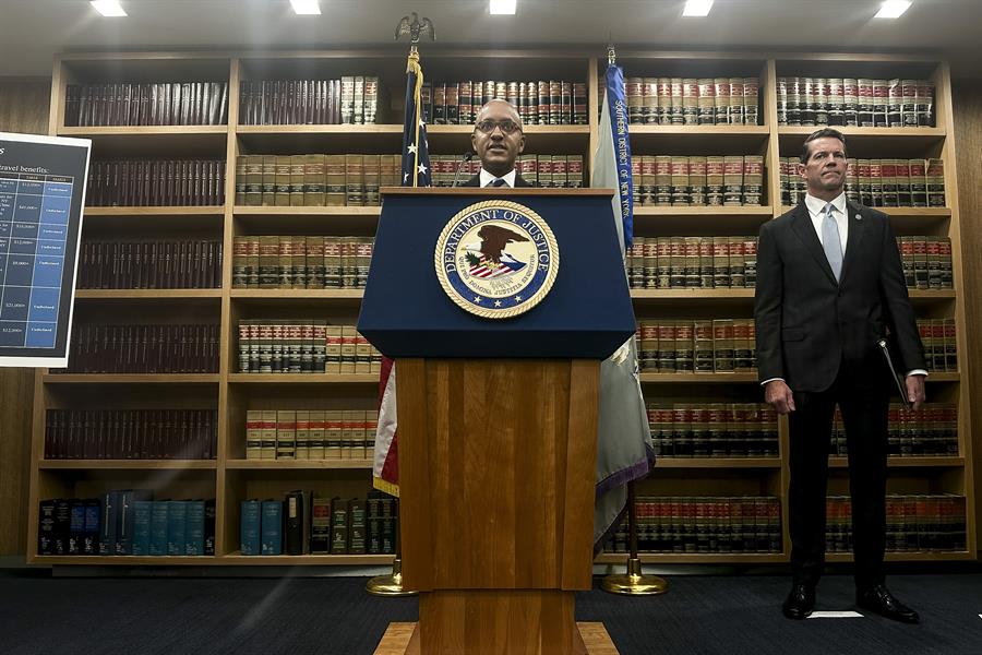El fiscal federal para el Distrito Sur de Nueva York, Damian Williams