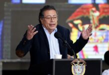 El presidente colombiano, Gustavo Petro