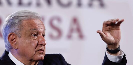 El presidente de México Andrés Manuel López Obrador,