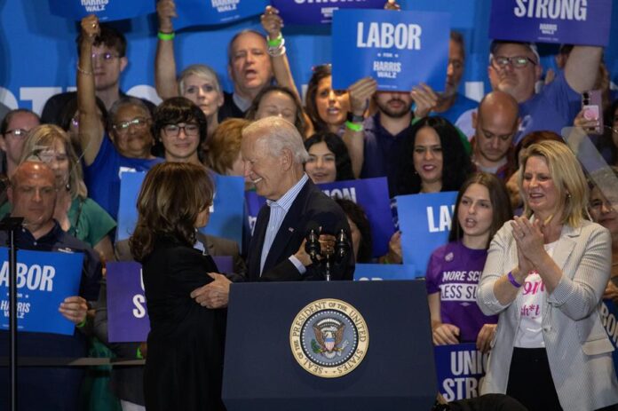 Harris y Biden