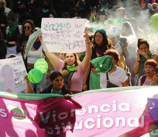 Feministas mexicanas protestan por la despenalización total del aborto en el país Mujeres se manifiestan por el Día de Acción Global por el Aborto Legal y Seguro, este sábado en Guadalajara (2)