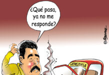 Nicolás Maduro y su llamado a Venezuela caricatura