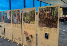 exposición sobre el drama de los cientos de migrantes que cada día intentan cruzar el Tapón del Darién