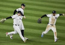 Alex Verdugo, Aaron Judge and Juan Soto