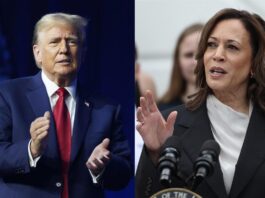 Trump y Kamala Harris