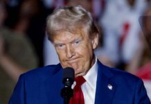 Republican presidential nominee Donald Trump campaigns in Atlanta, Georgia