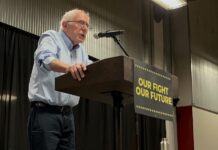 El senador Bernie Sanders