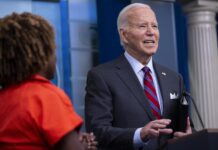 Biden comparece en la sala de prensa de la Casa Blanca por primera vez en su Presidencia Joe Biden
