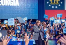 Harris visitará con Liz Cheney los tres estados clave del Medio Oeste en un solo día