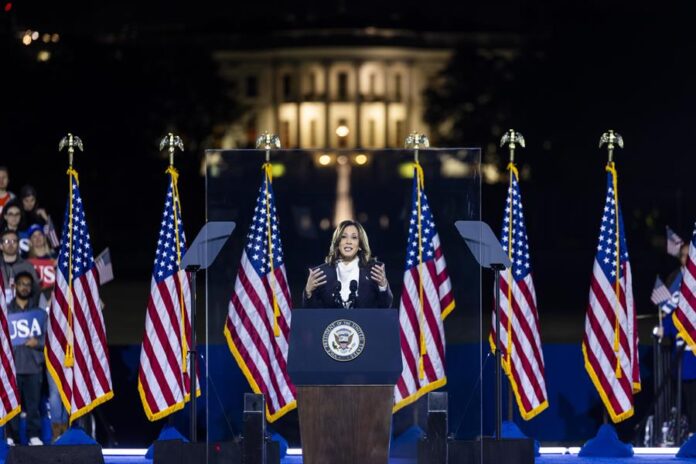 Kamala Harris en acto de campaña (2)