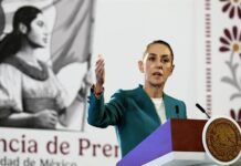 La presidenta de México, Claudia Sheinbaum,