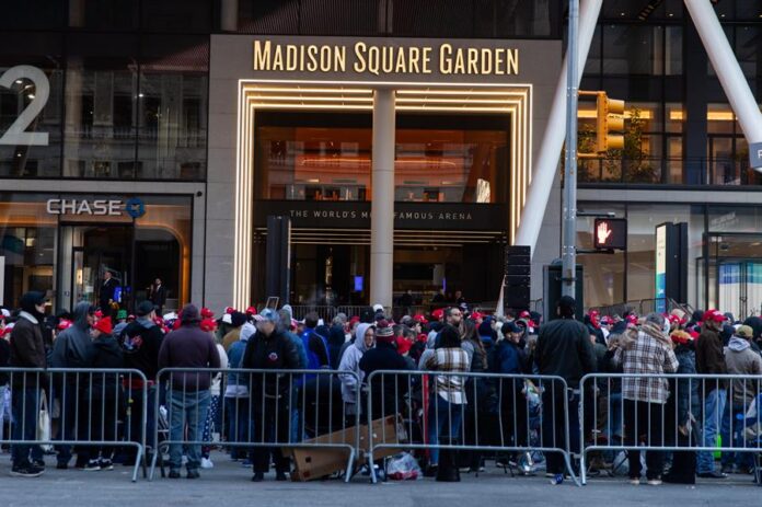 Los alrededores del Madison Square Garden, en el corazón de Manhattan