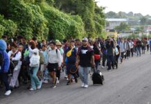 Una caravana de migrantes sale desde el sur de México ante la falta de empleo y seguridad Migrantes