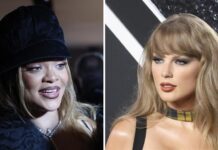 Rihanna (i) y Taylor Swift.