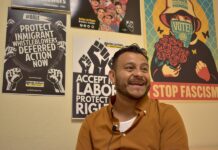 Rosario Ortiz, un trabajador de construcción, miembro del Centro de Trabajadores Arriba Las Vegas