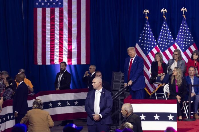 Trump en campaña